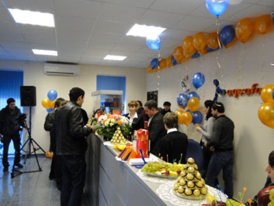 Открытие нового Центра Обслуживания абонентов АКВАФОН в г.Гал (3)